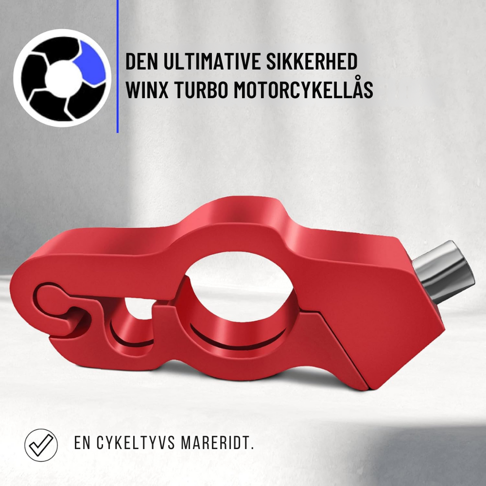 TurboLock™ | Den ultimative sikkerhed til din motorcykel - beskyt den på få sekunder