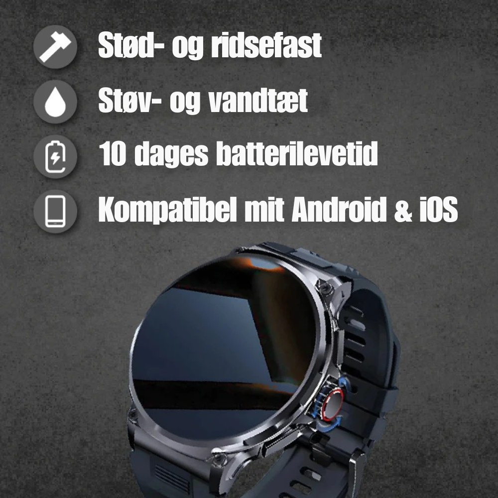 SmartWatch™ Pro | Alle funktionerne i et high-end sportsur - uden high-end prisskiltet.
