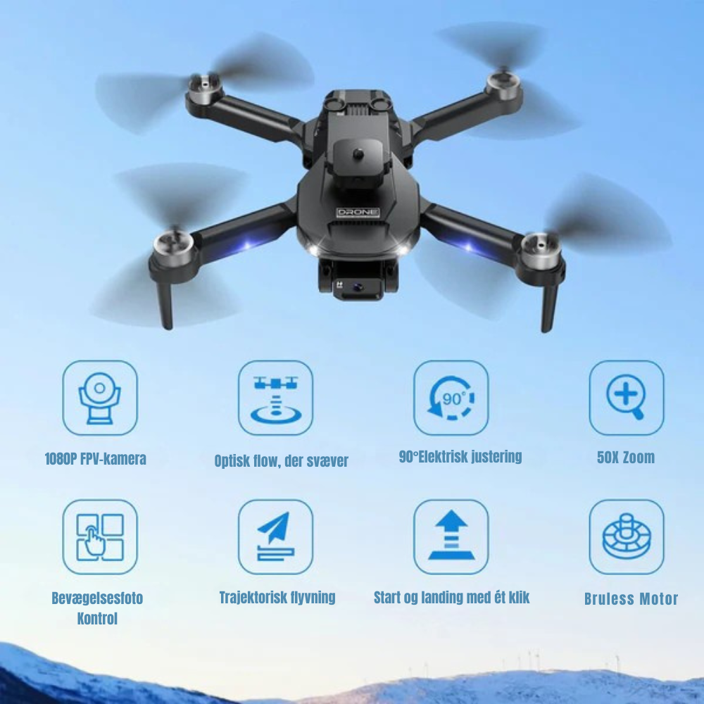 SkyGlide™ Pro | Professionel drone til luftfotografering