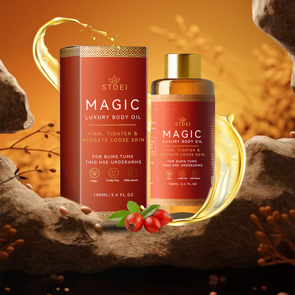 MagicMiracle Oil™ | OPSTRAMMER OG FUGTER LØS HUD