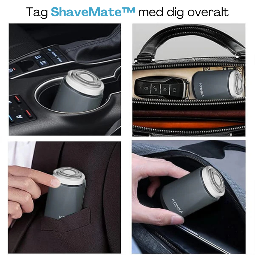 ShaveMate™ | Et glat resultat, altid lige ved hånden