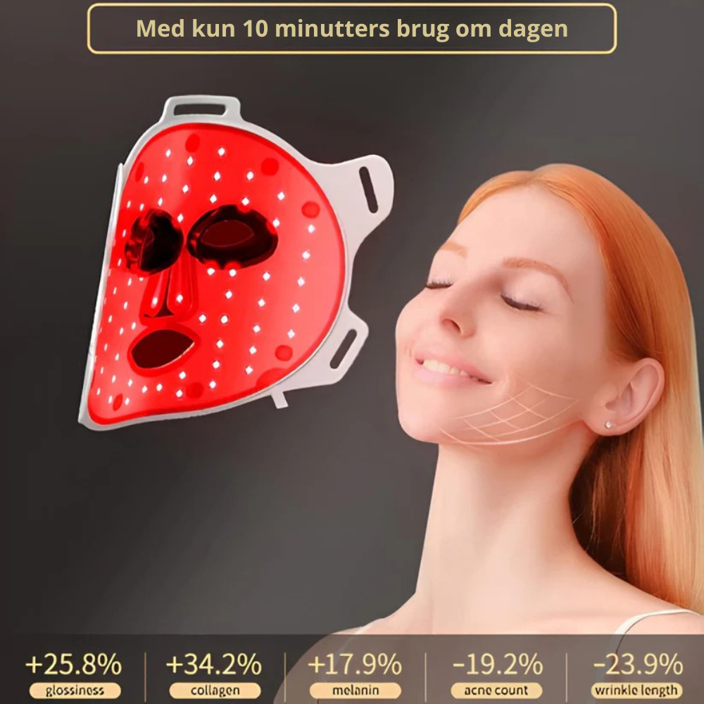 RejuvaLight™ | Ansigtsmaske til rødlysterapi