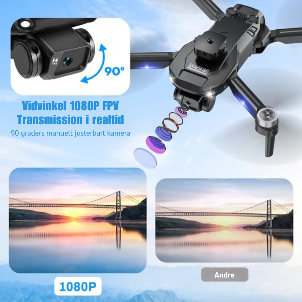 SkyGlide™ Pro | Professionel drone til luftfotografering
