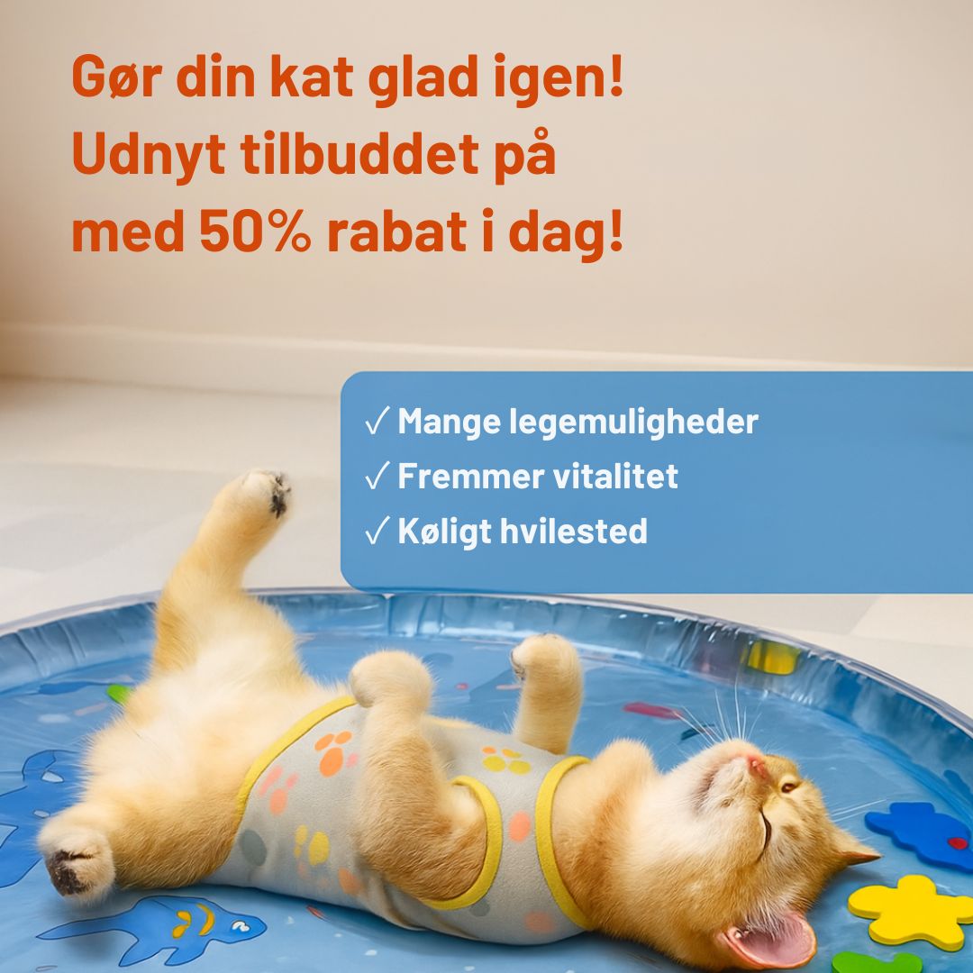 AquaPaws™ | Legetæppe - Kølende Underholdning