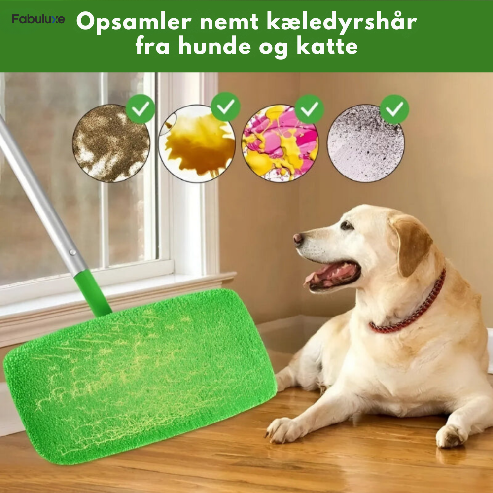 CleanSweep™ | Spar penge med den genanvendelige klude til Swiffer - Sæt med 4 stk.