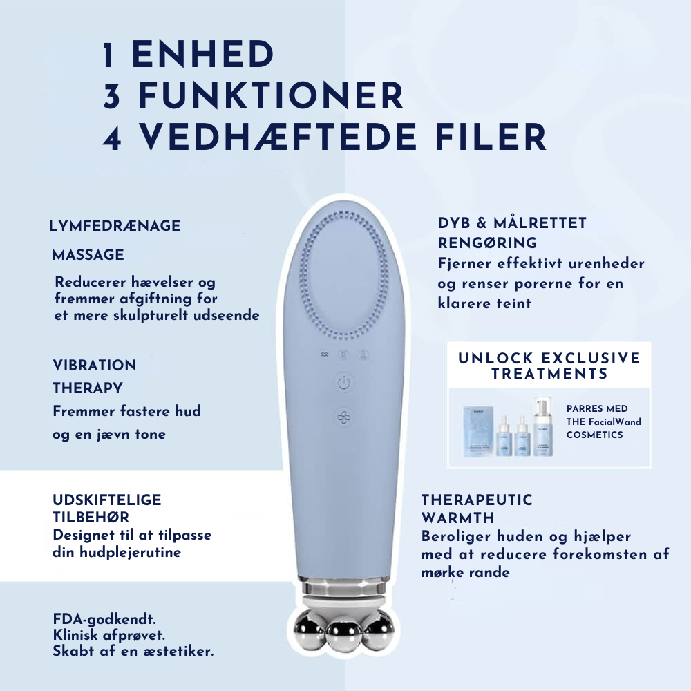 FacialWand™ | Skab en fastere, glattere og mere strålende hud