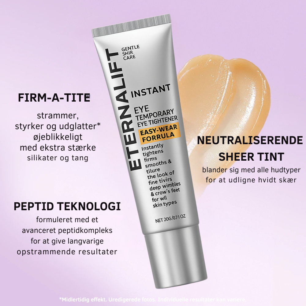 EternaLift™ | Øjencremen der fjerner poser under øjnene øjeblikkeligt og får dig til at se 10 år yngre ud