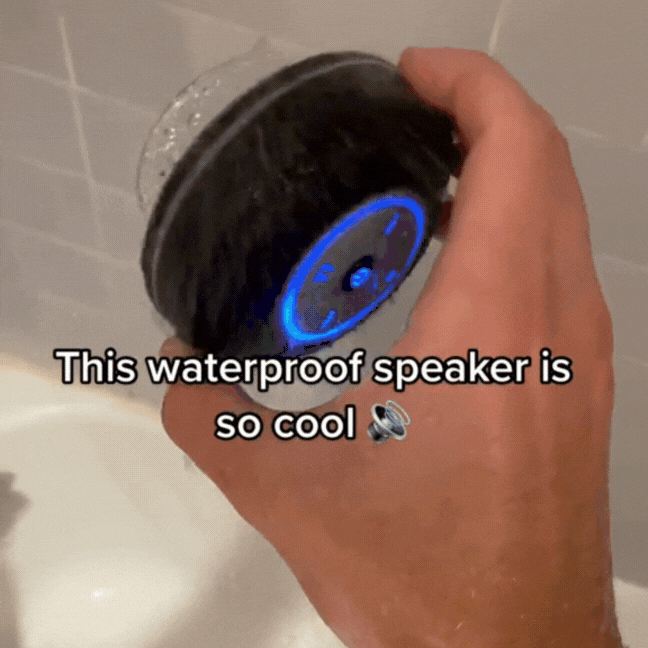 AquaBeats™ | forvandler dit brusebad til en koncert med kraftfuld lyd og et LED-lysshow.