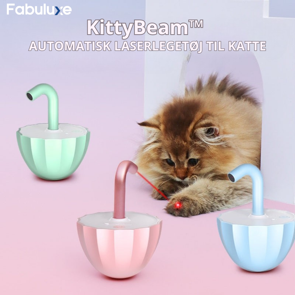 KittyBeam™ | Automatisk kattelegetøj med laser