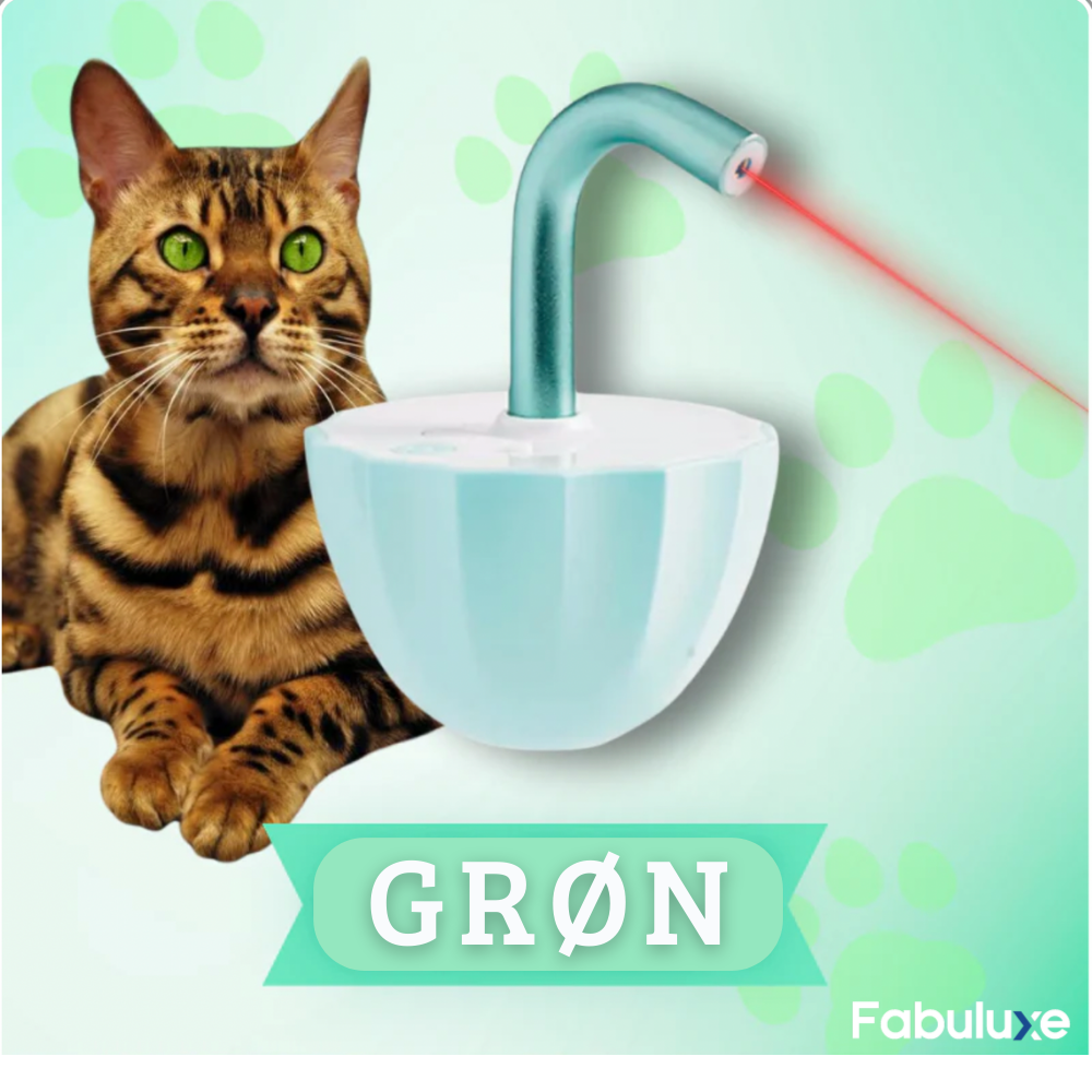 KittyBeam™ | Automatisk kattelegetøj med laser