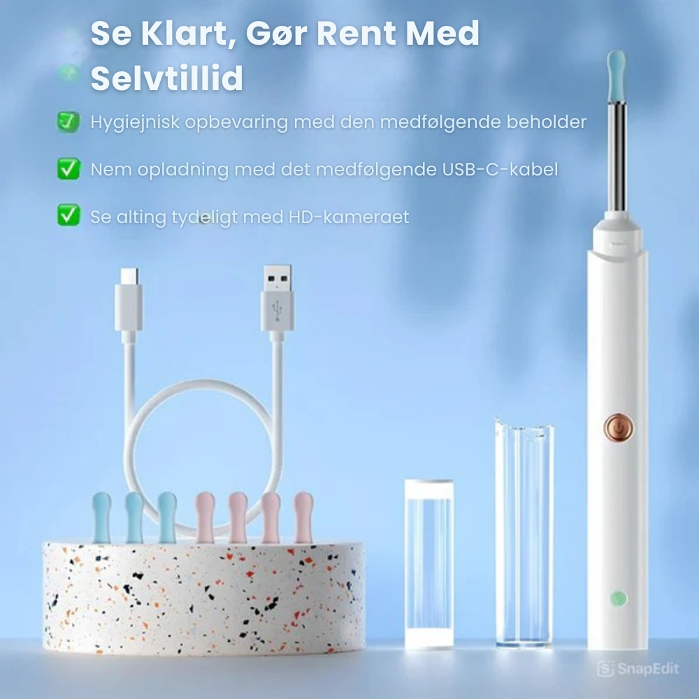 EarPure™ | Ny metode til rensning af ører