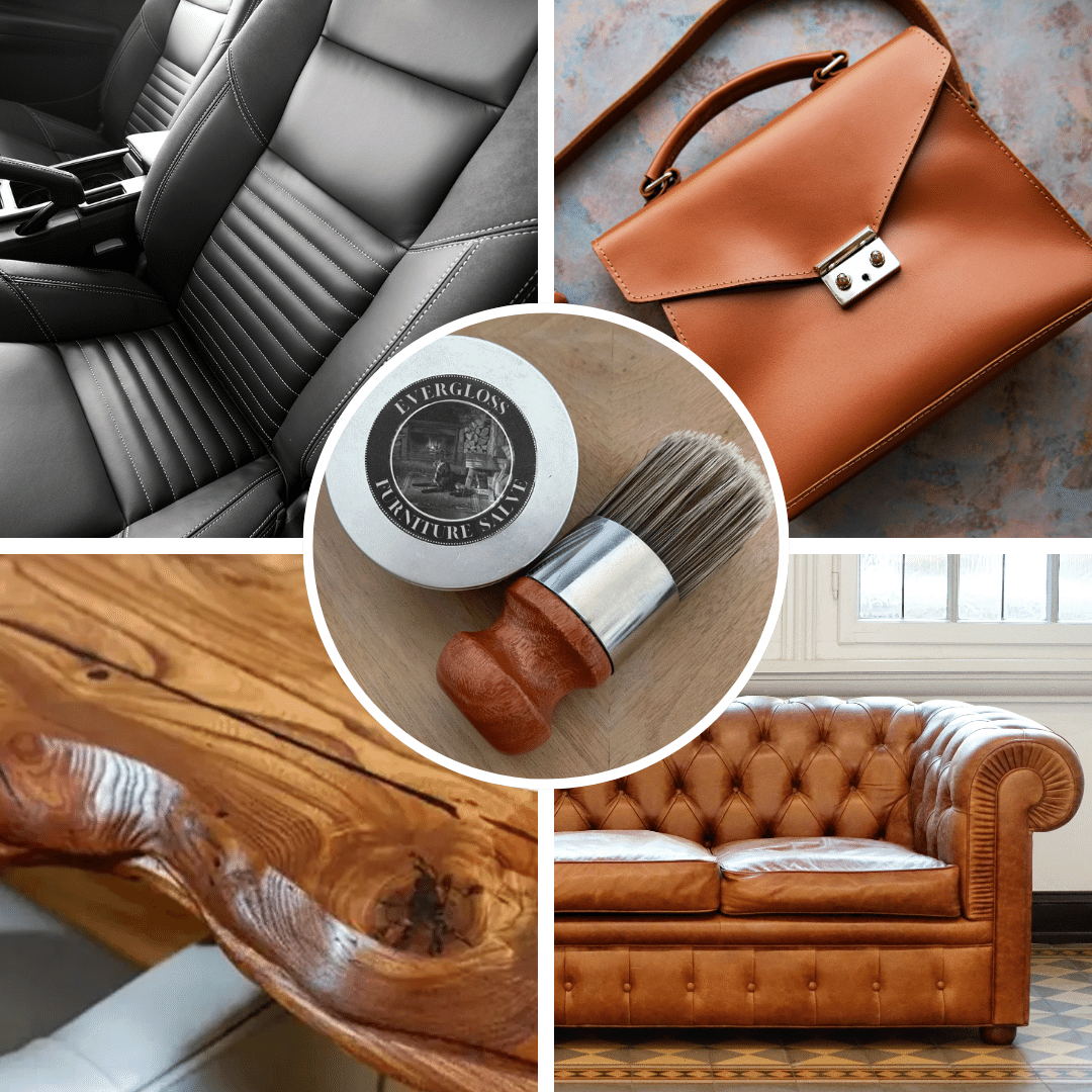 LeatherGlow™ | Læder- og Møbelreparationssalve + Applikatorbørste