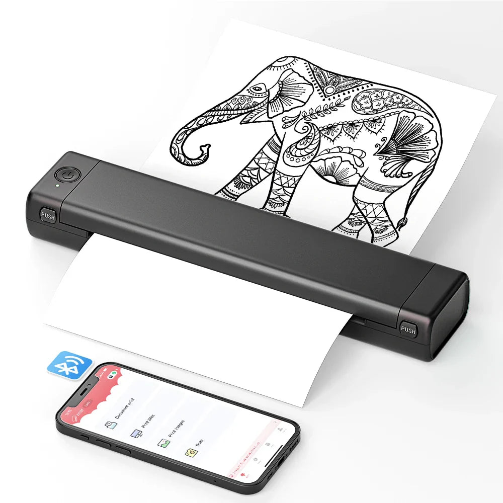 PocketPrint Pro™ | Bærbar udskrivning, brug aldrig blæk igen