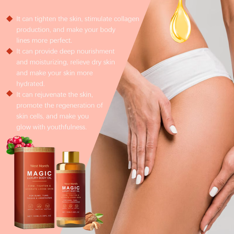 MagicMiracle Oil™ | OPSTRAMMER OG FUGTER LØS HUD