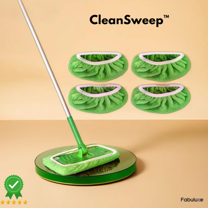 CleanSweep™ | Spar penge med den genanvendelige klude til Swiffer - Sæt med 4 stk.