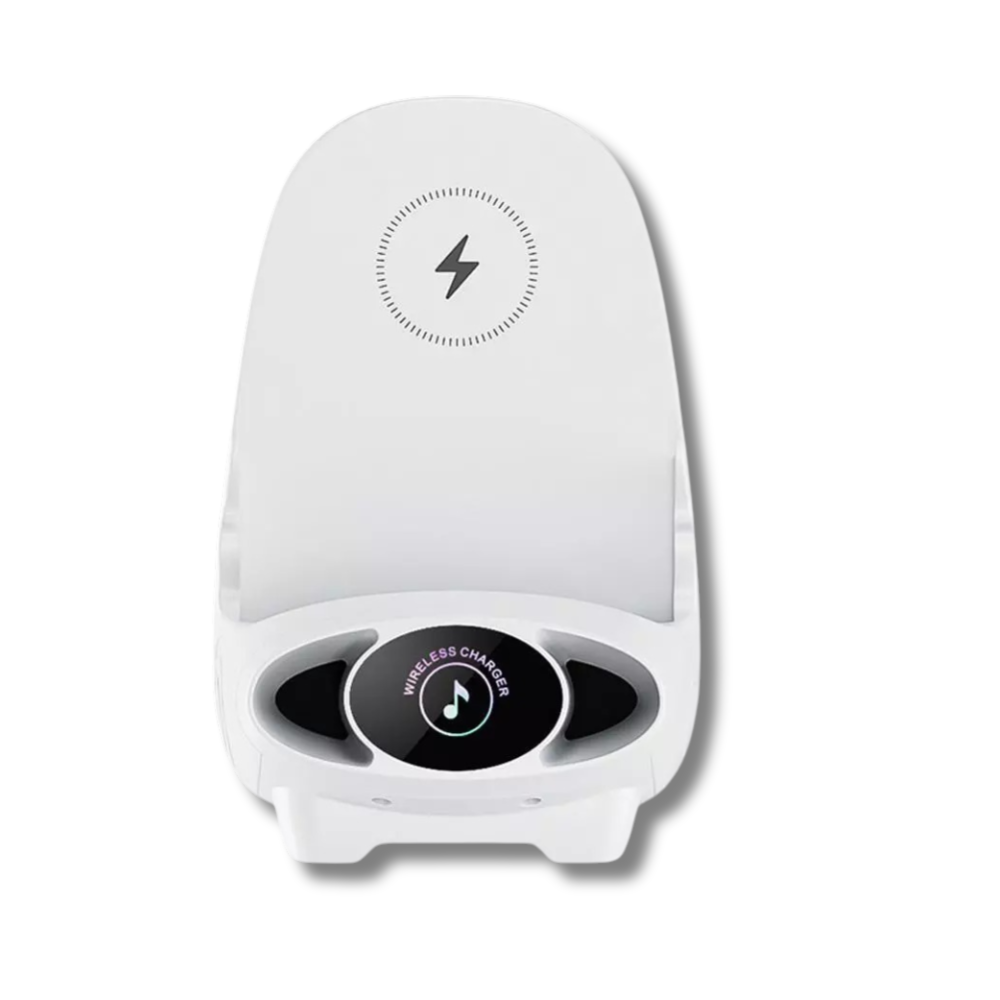 WirelessLounge™ | Smart Mini-Stol til Opladning og Underholdning