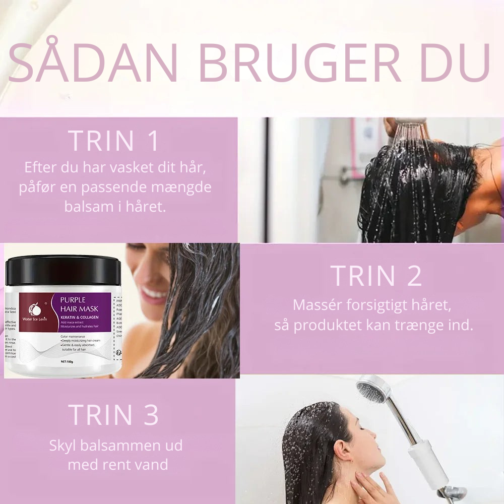 HairMask™ | Perfekt kold nuance uden dyre salonbesøg!