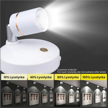 SereniLight™ | Trådløs LED-spotlight for mere atmosfære i hjemmet