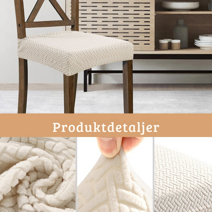 ChairCover™ | Vandtæt betræk der forvandler dine spisestuestole