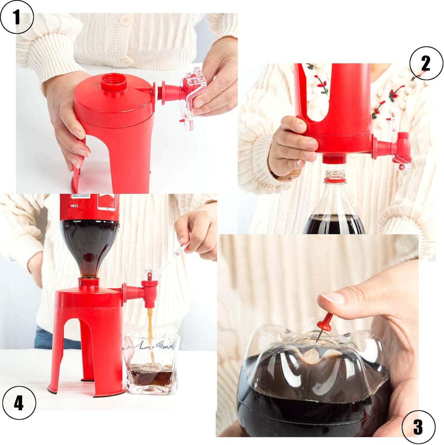 SodaFlow™ | Tap din yndlingsdrink uden at spilde!