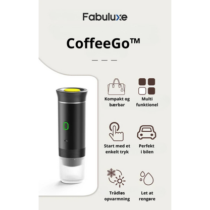 CoffeeGo™ | Bærbar løsning til kaffeelskere