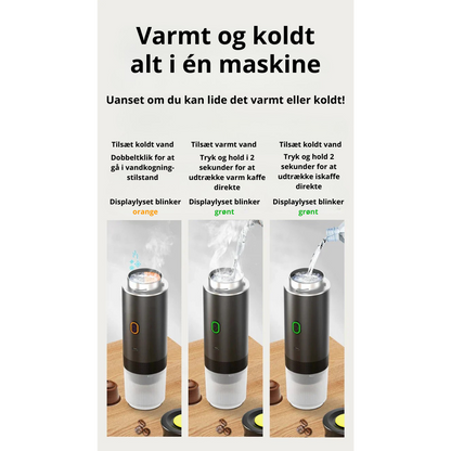 CoffeeGo™ | Bærbar løsning til kaffeelskere