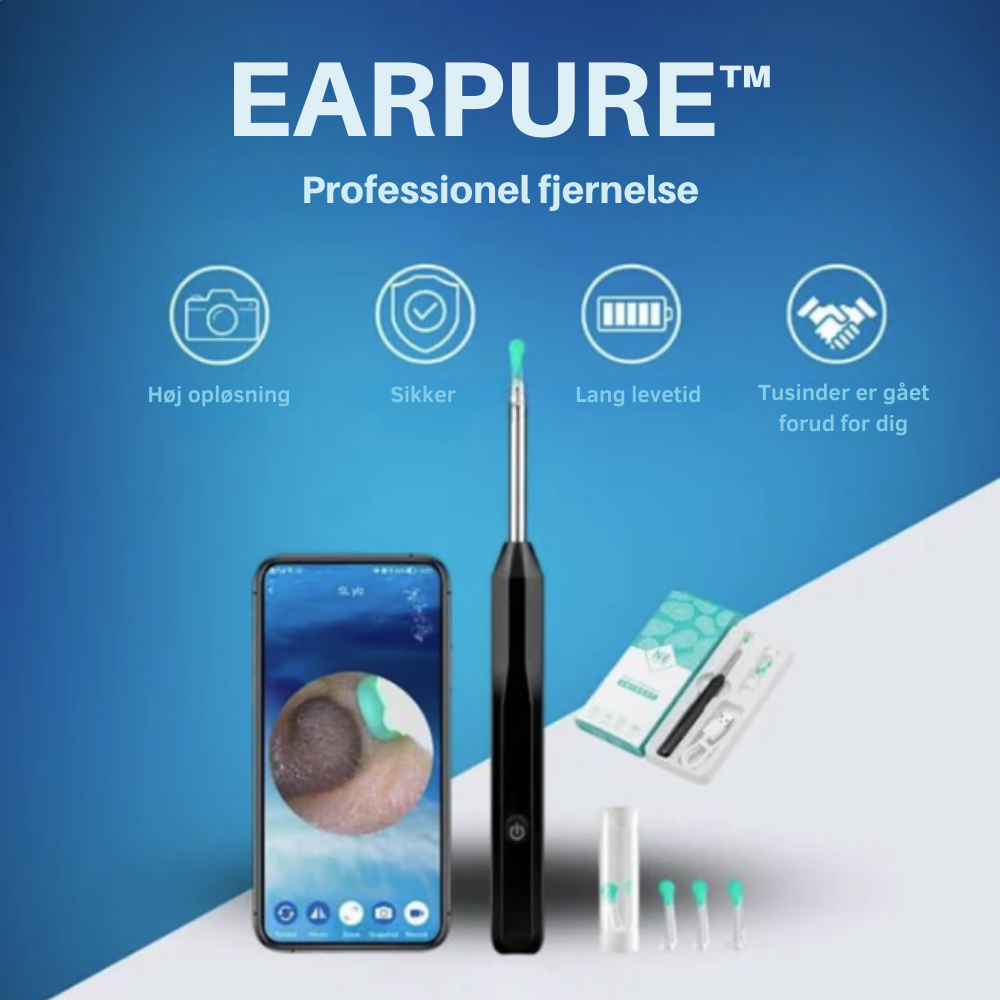 EarPure™ | Ny metode til rensning af ører