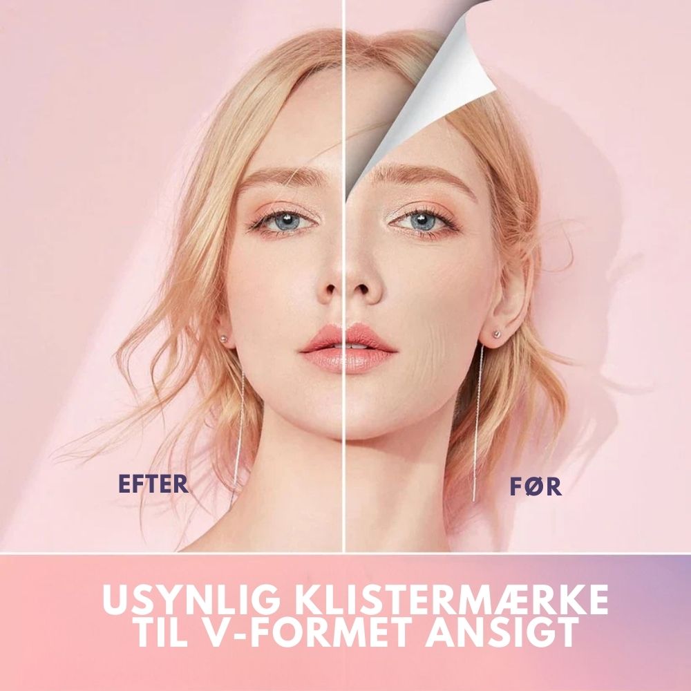 InvisiLift™ | Usynligt ansigtsløftningsbånd – 40 stk. pr. pakke
