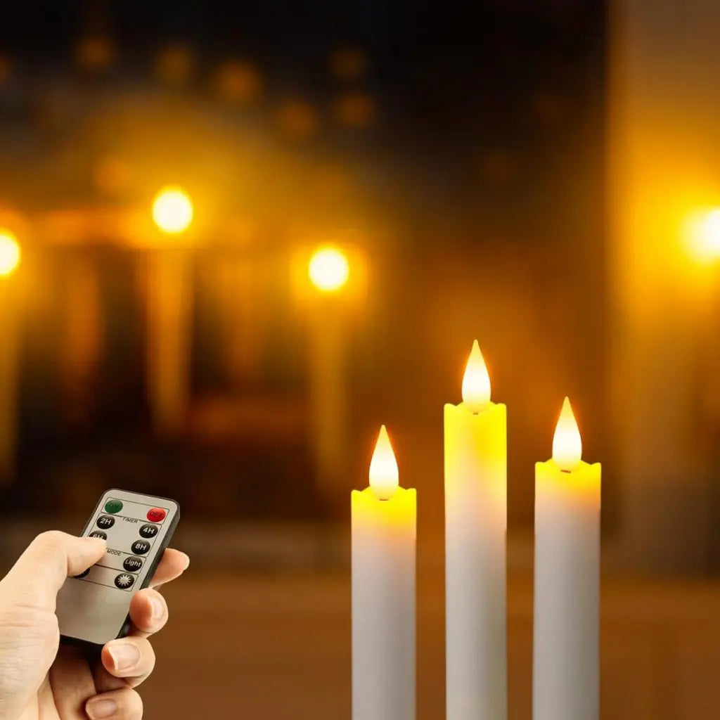 HyggeFlamme™ | Skab ægte hygge med levende lys – uden brandfare eller rod