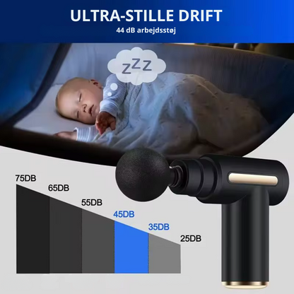 ReliefMaster™ | Kraftig massagepistol til muskelrestitution og afslapning