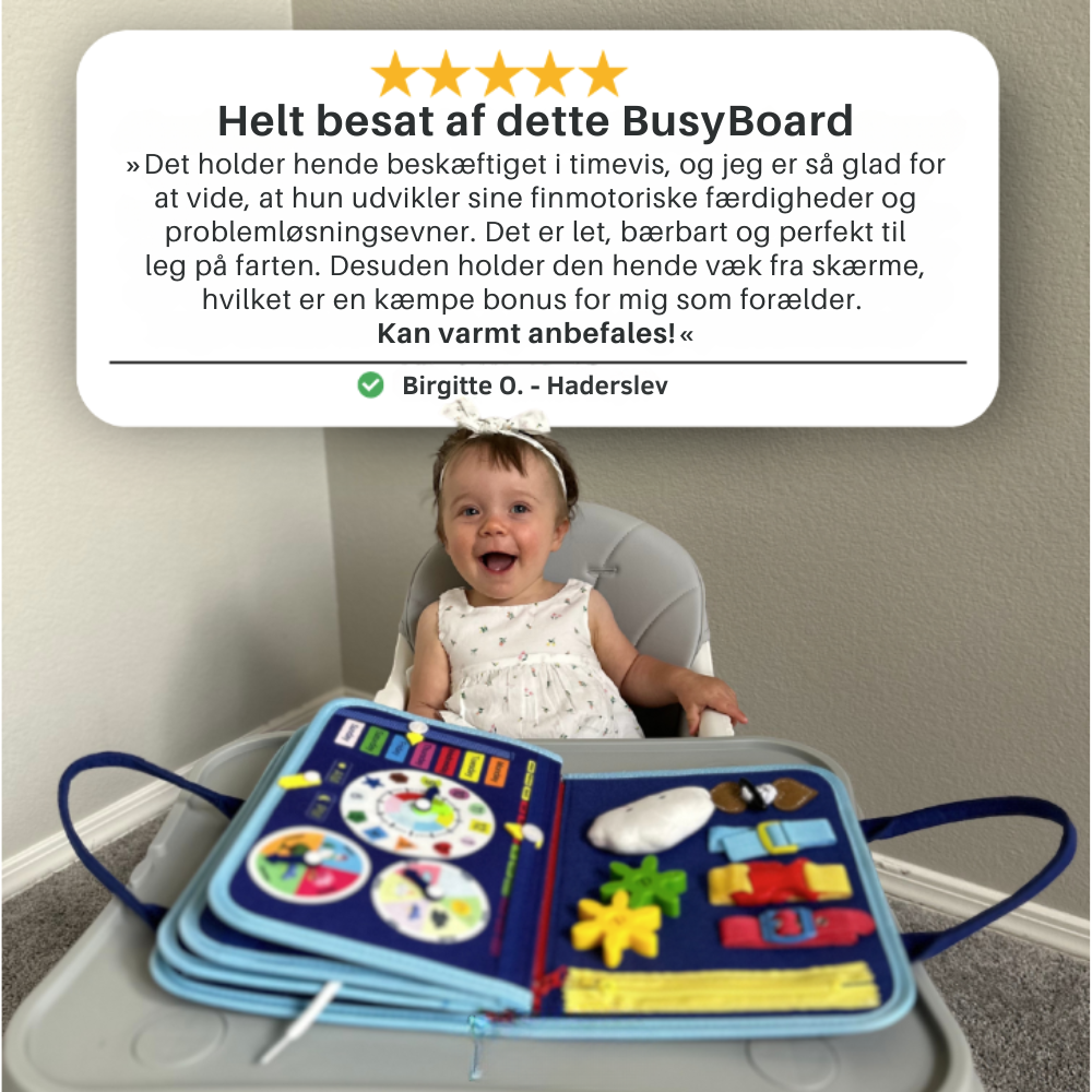 BusyBoard™ | Hold dit barn beskæftiget og lærende