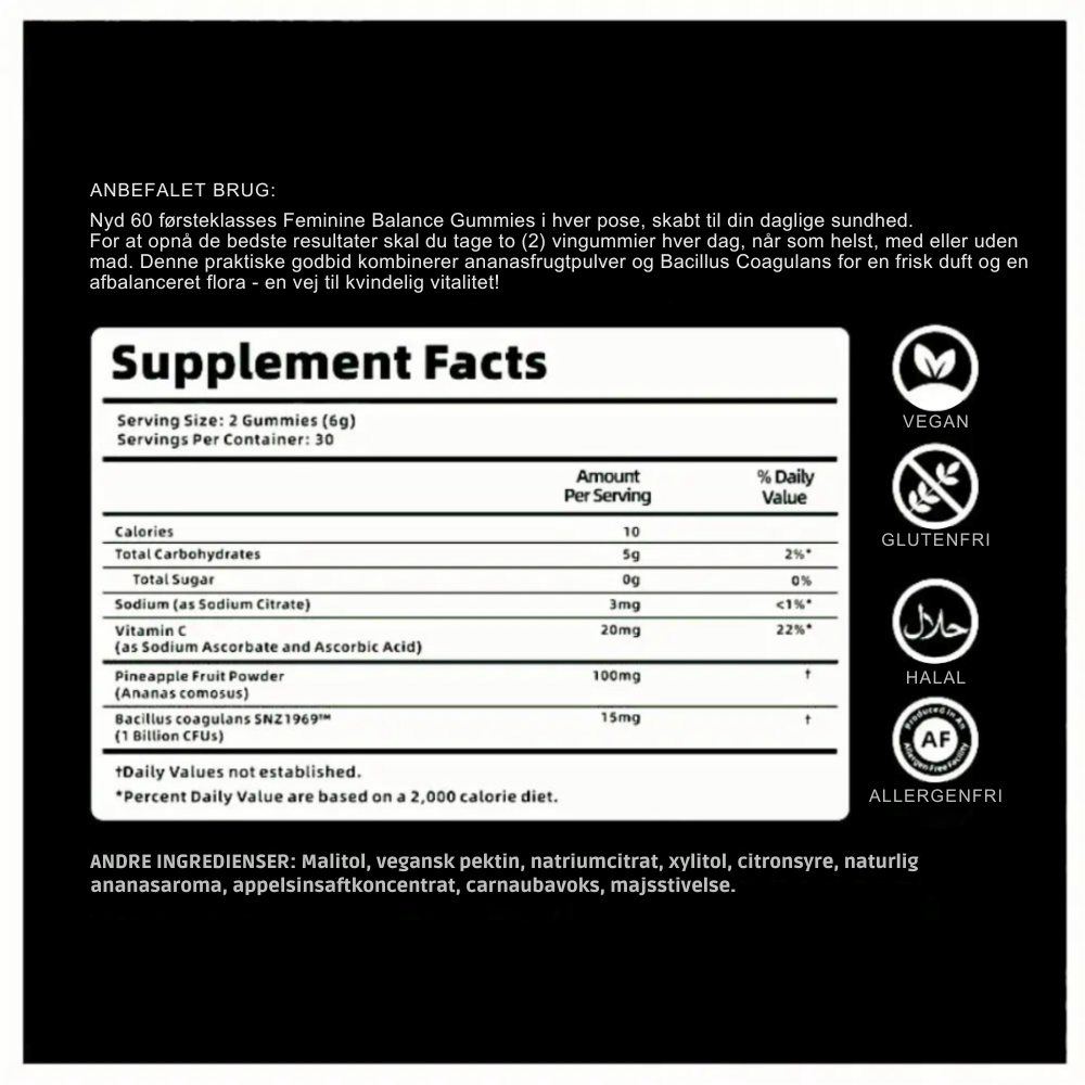FemiBalance™ | Balance-gummier til kvinder