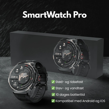 SmartWatch™ Pro | Alle funktionerne i et high-end sportsur - uden high-end prisskiltet.