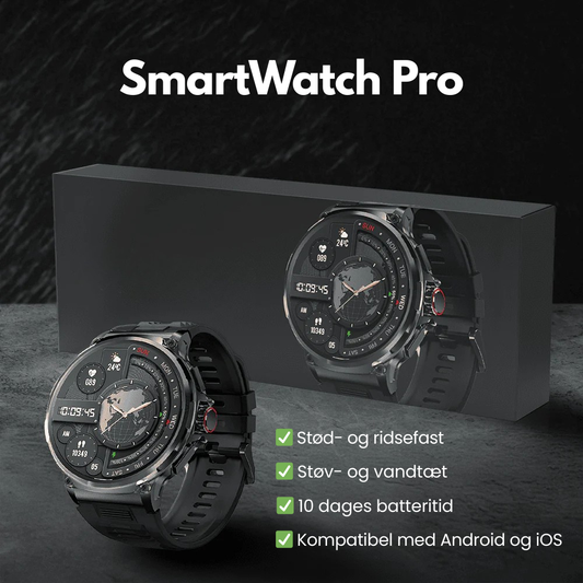 SmartWatch™ Pro | Alle funktionerne i et high-end sportsur - uden high-end prisskiltet.