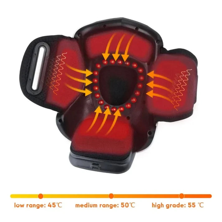 KneeRelief™ | Knæ-massageapparat til terapi med rødt lys