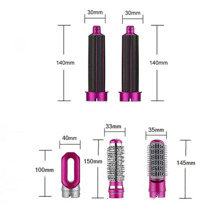 MultiStyler™ Pro | Professionelt 5-i-1 glattejern