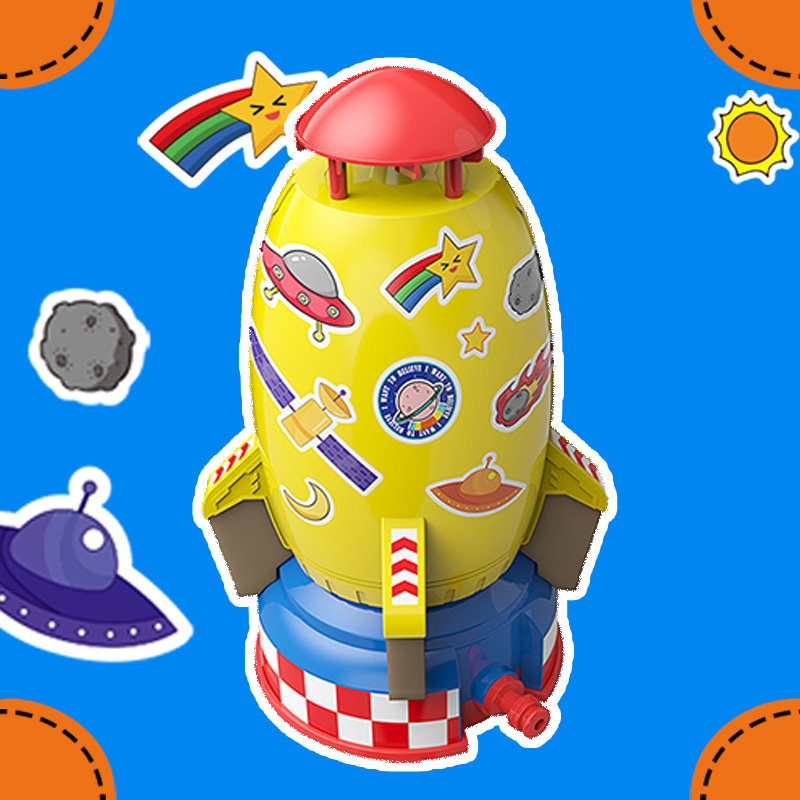 KidSplash™ | Den flyvende vandraket til endeløs sommerleg!