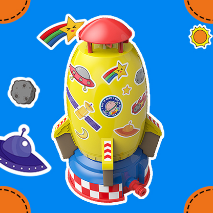 KidSplash™ | Den flyvende vandraket til endeløs sommerleg!