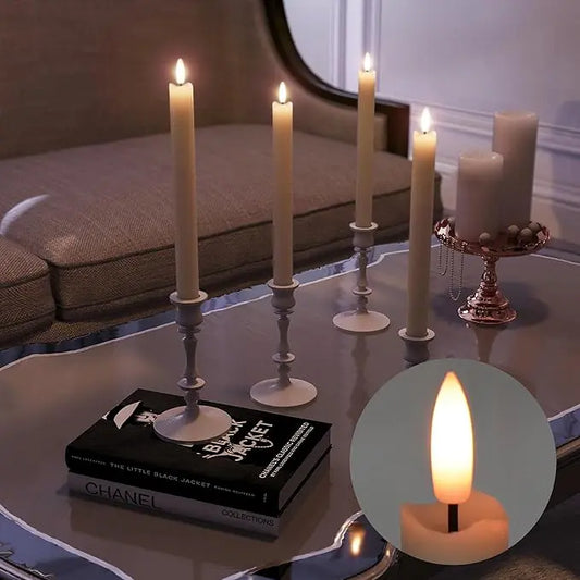 HyggeFlamme™ | Skab ægte hygge med levende lys – uden brandfare eller rod